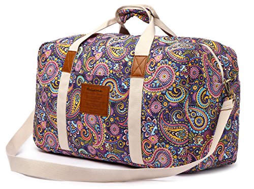 Malirona Canvas Weekender Overnight Bags