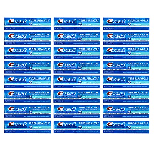 Crest Pro-Health Clean Mint Toothpaste, Travel Size (24 Pack)