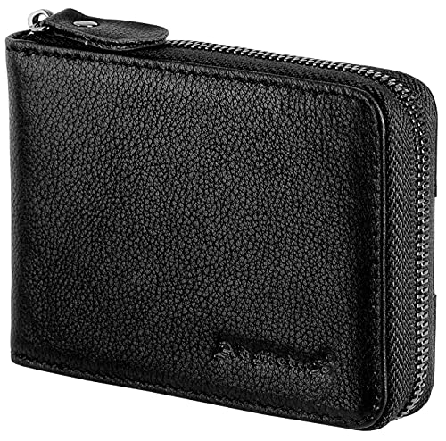 Admetus Men's Zipper Wallet