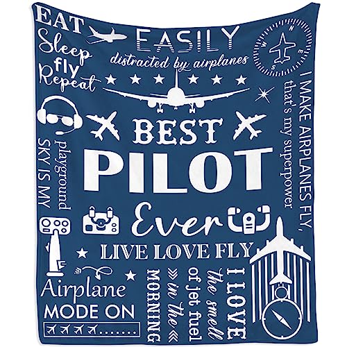 Mubpean Pilot Gifts Blanket Mubpean Pilot Gifts Blanket