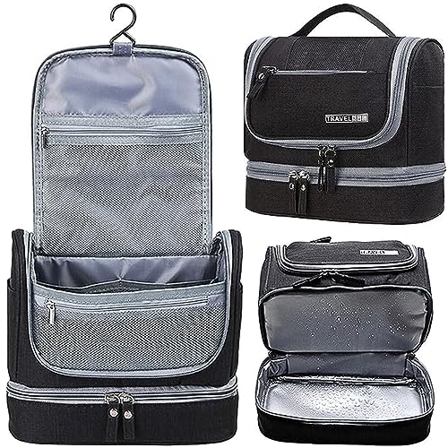 WIVITA Hanging Toiletry Bag with Wet and Dry Separation