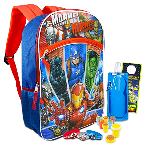 Marvel Avengers Backpack Bundle for Boys