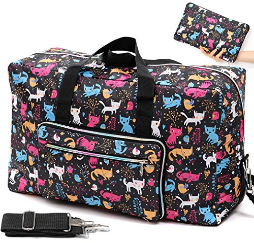Cute Floral Weekender Overnight Carry On Bag