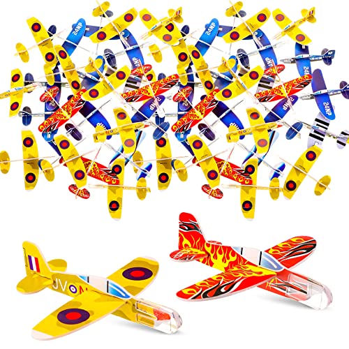 100 Pack Foam Glider Planes for Kids
