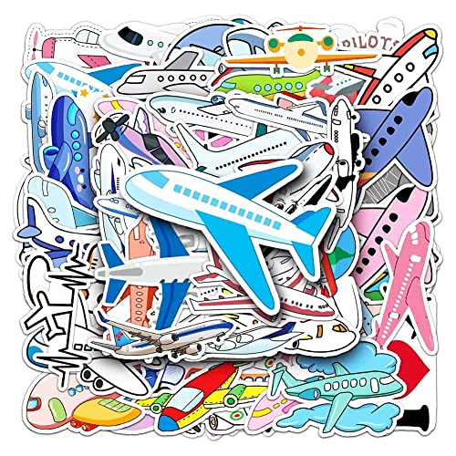 Waterproof Airplane Stickers for Personalized Decor