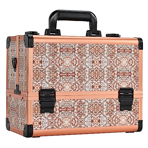 FRENESSA Extra Large Makeup Train Case