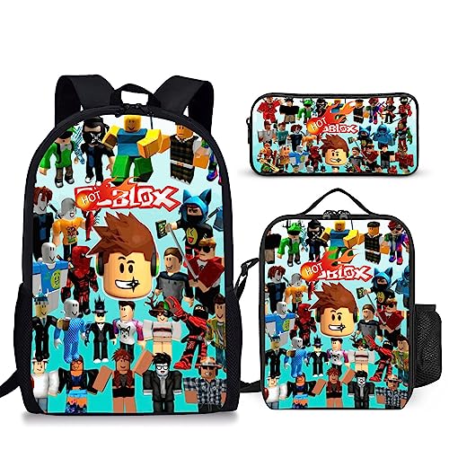 Stylish and Durable Kids Cartoon Backpack Set