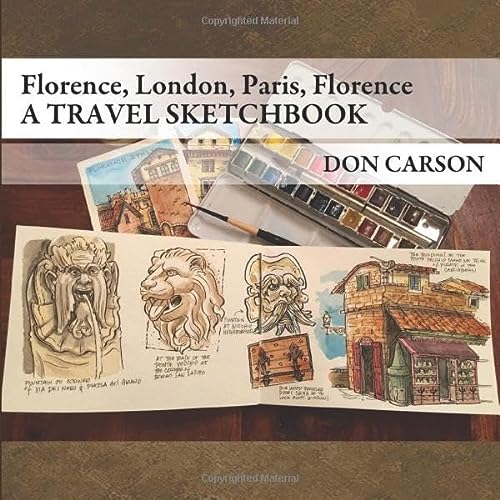 Delightful Travel Sketchbook of Florence, London, Paris