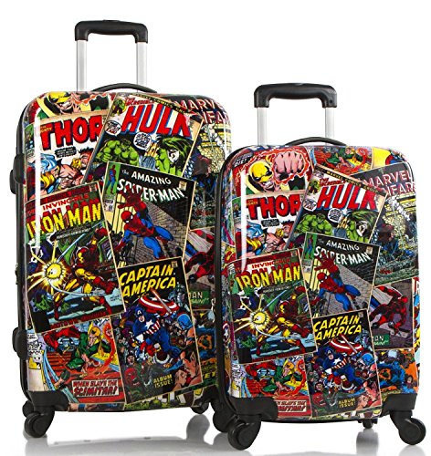 Marvel Comics 2-PC Hardside Spinner Luggage Set