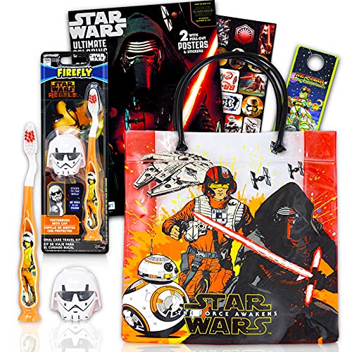 Star Wars Toothbrush Set Bathroom Bundle - Perfect for Fans