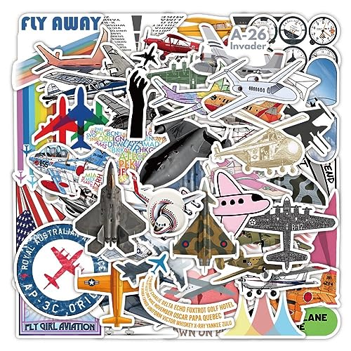 Funny Airplane Stickers for Travel Lovers