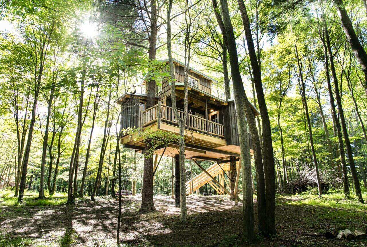 Mind-Blowing-Treehouse-Getaways-In-Ohio-8211-Adventures-038-Sunsets mind-blowing-treehouse-getaways-in-ohio-adventures-sunsets