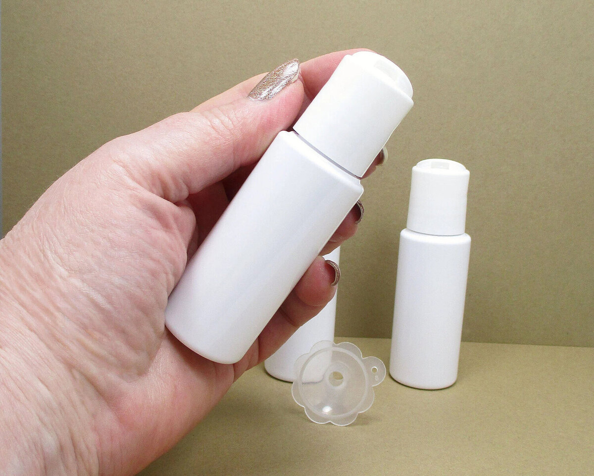 OTO 6 Pack Travel Size Plastic Squeeze Bottles for Liquids, 30ml/1