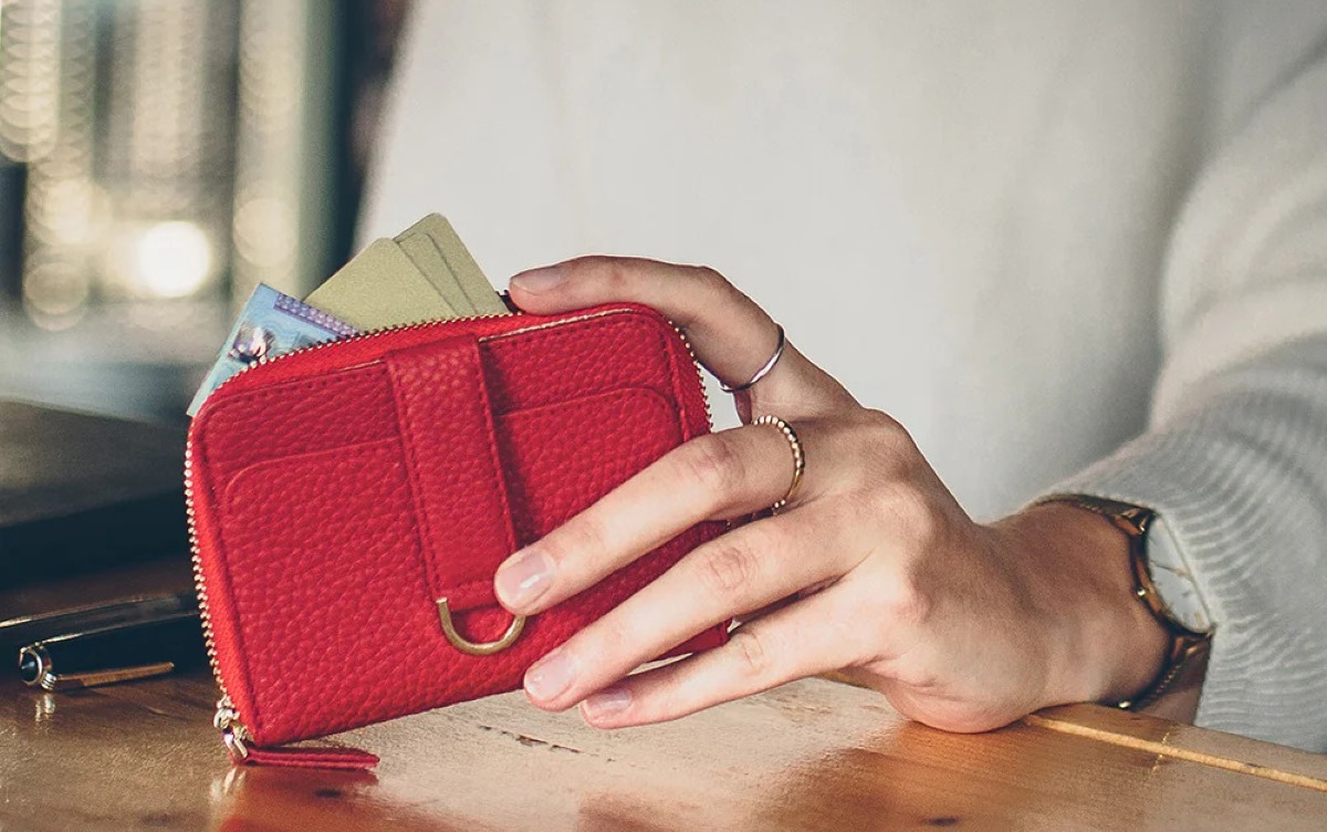 BOSTANTEN Leather Wallets for Women RFID Blocking Zipper Pocket Small  Bifold Wallet Card Case