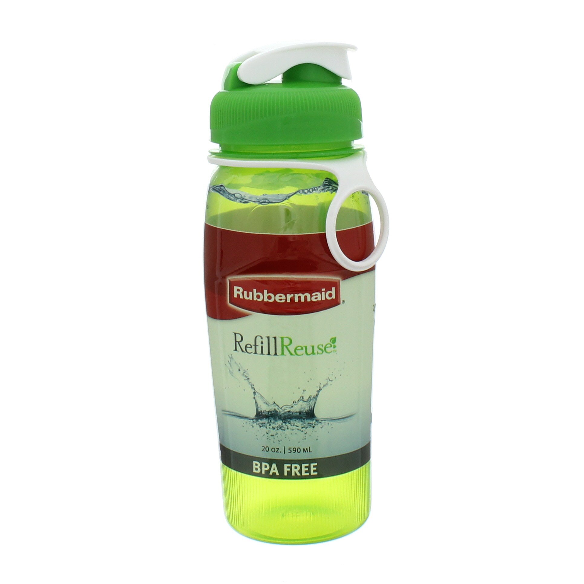 Rubbermaid Chug 24-fl oz Plastic Water Bottle (3-Pack) in the