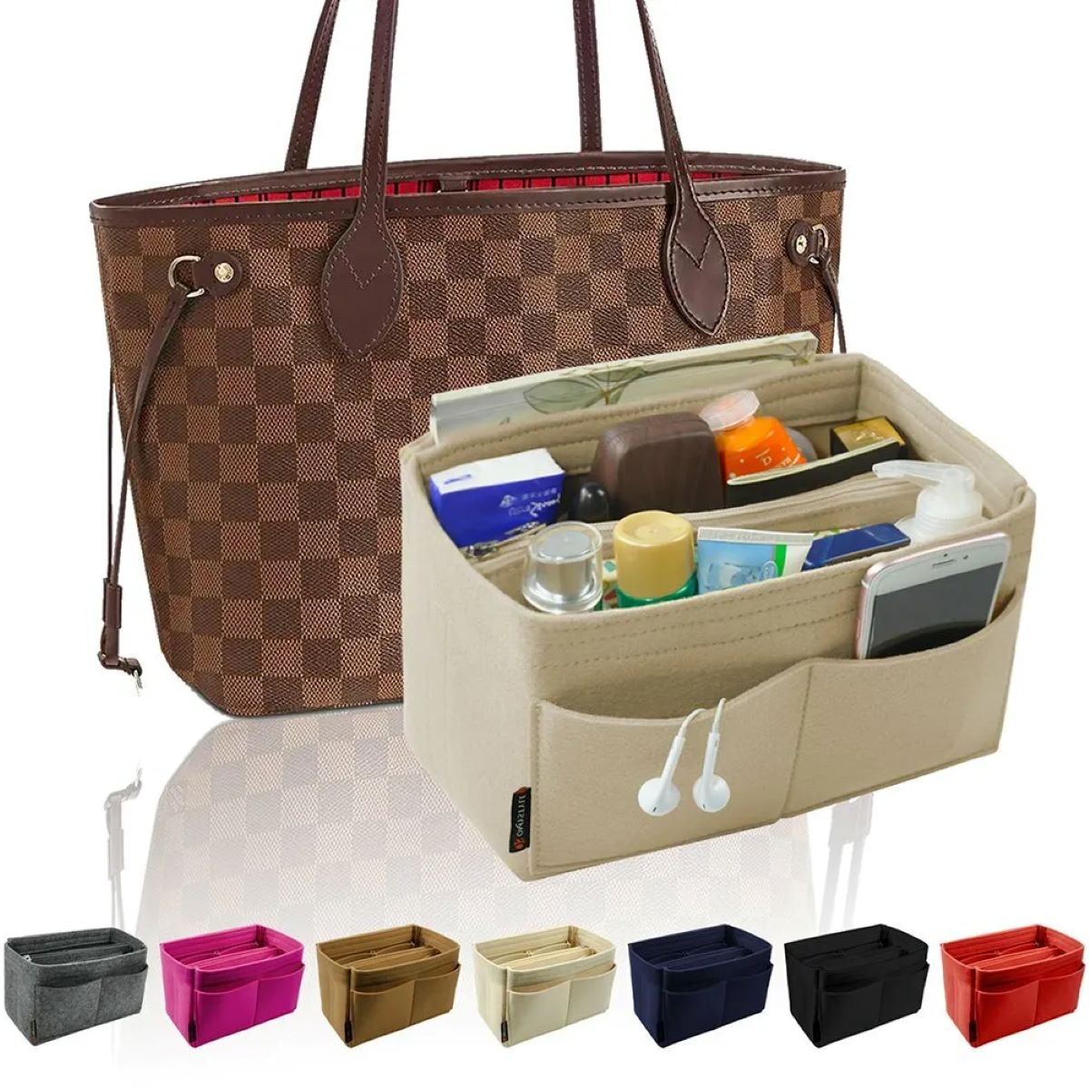 14 Best Felt Handbag Organizer Insert for 2023 | TouristSecrets