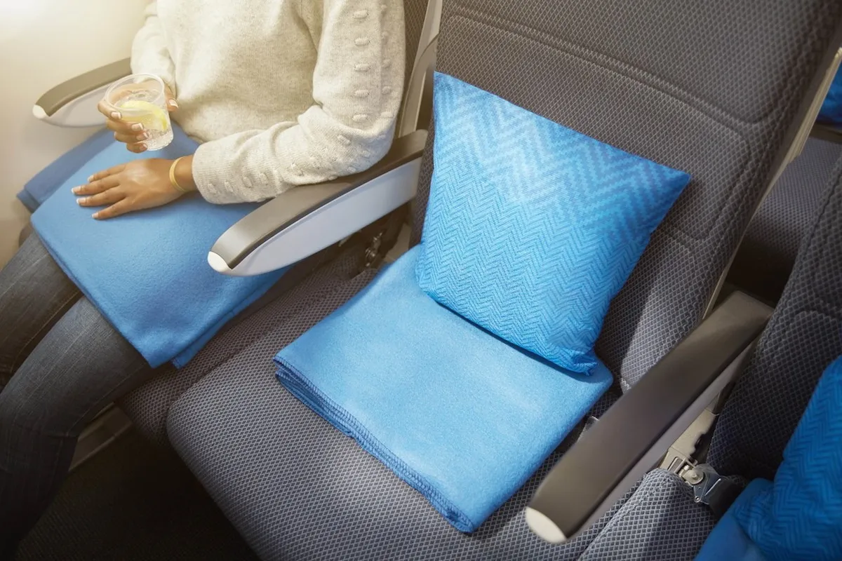 Airplane deals lumbar support