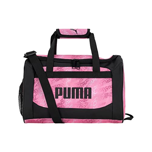 PUMA Kids' Evercat Transformation Duffel - Vibrant Pink Travel Bag