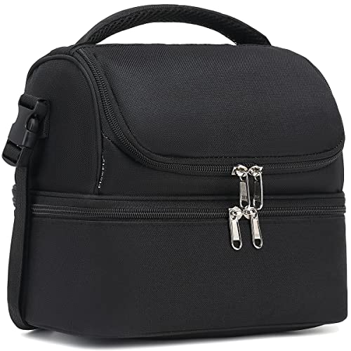 Double Decker Insulated Lunch Bag