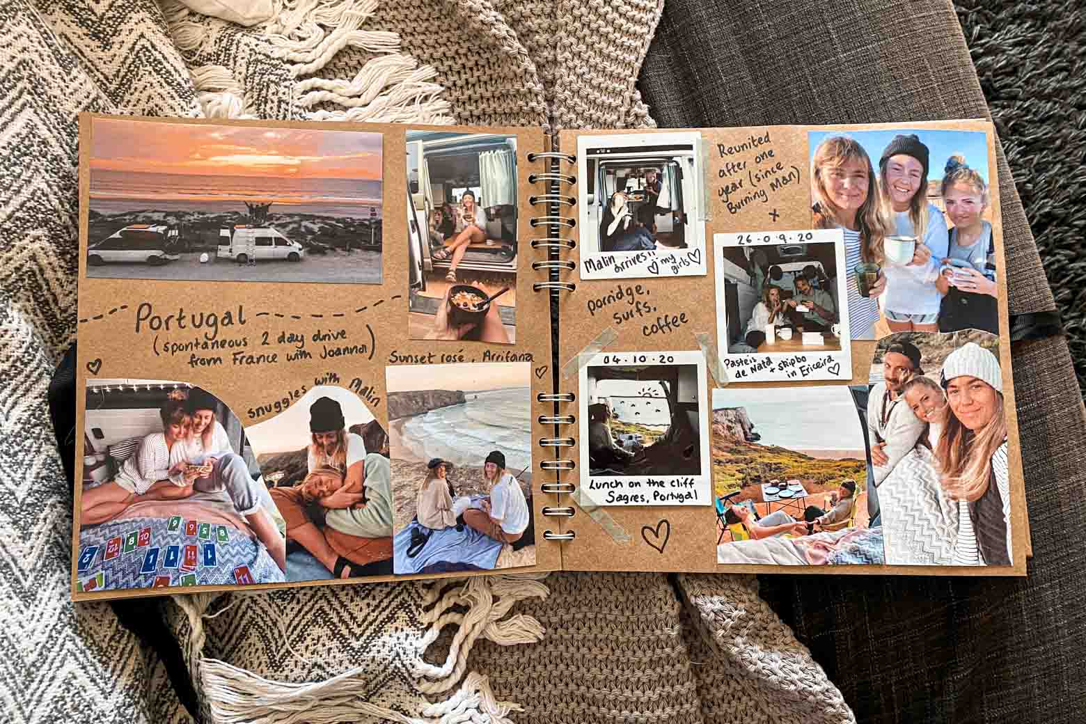 How to make a travel scrapbook