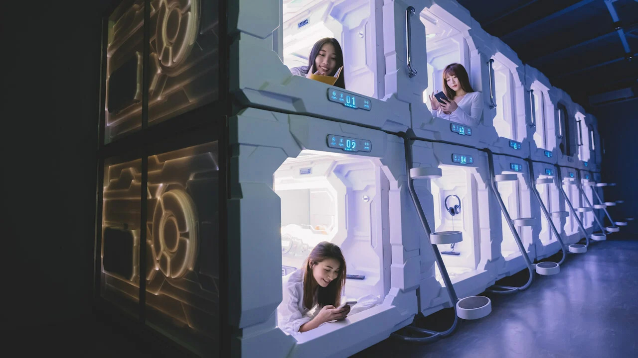 Spending-The-Night-In-The-UK8217s-First-Capsule-Hostel spending-the-night-in-the-uks-first-capsule-hostel