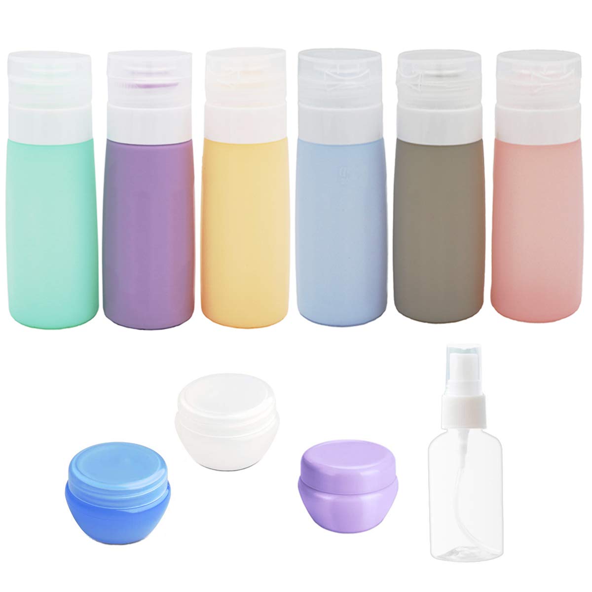 4pcs squeeze bottles for liquids Widely- Practical Oil Container