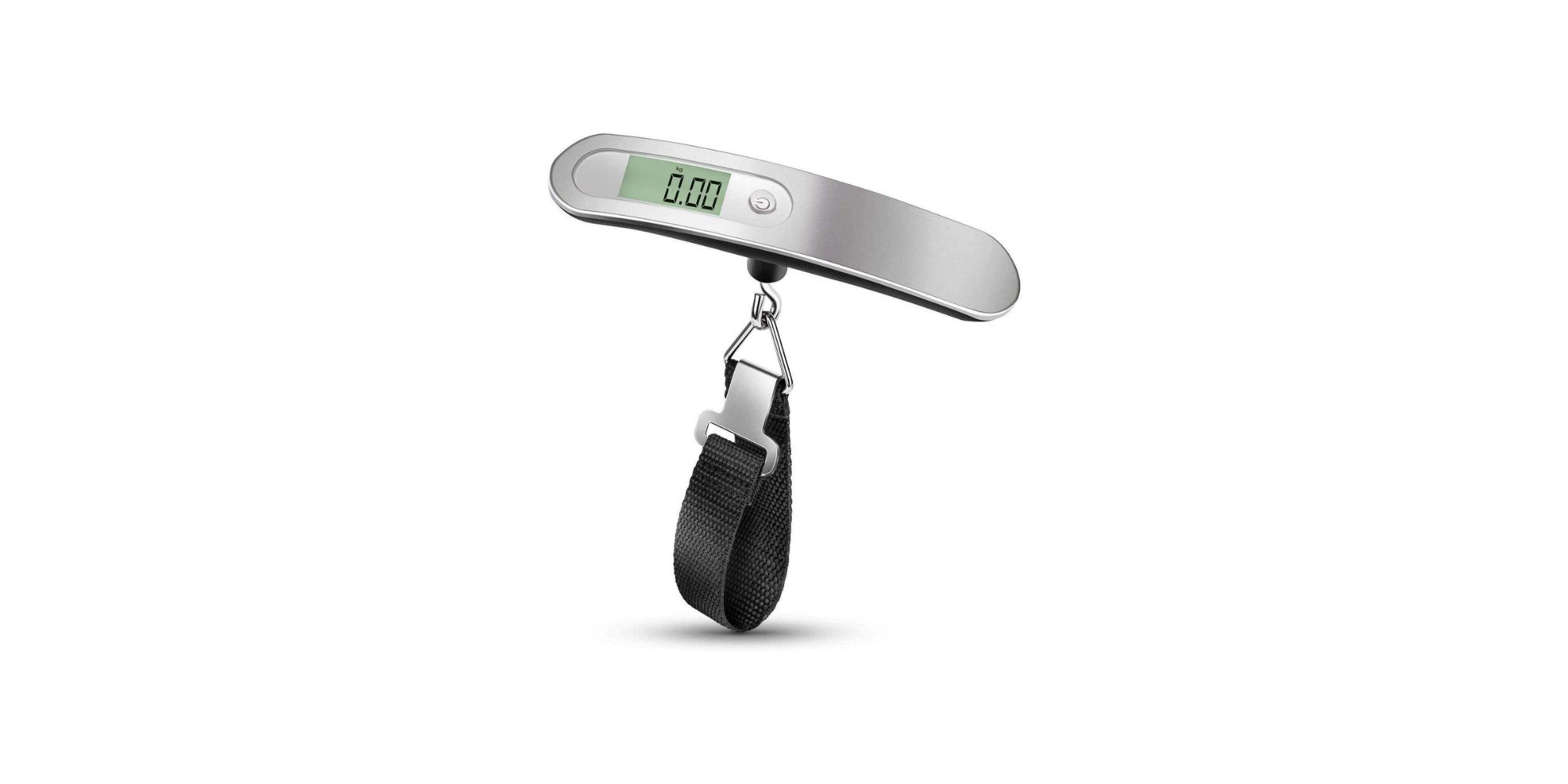 Travel Inspira 110lb Digital Luggage Scale with Overweight Alert, White Red