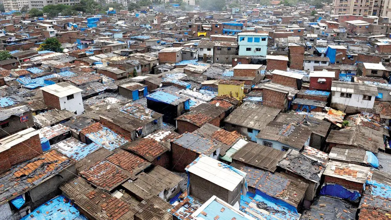 Aerial-View-Of-Dharavi-Mumbai aerial-view-of-dharavi-mumbai