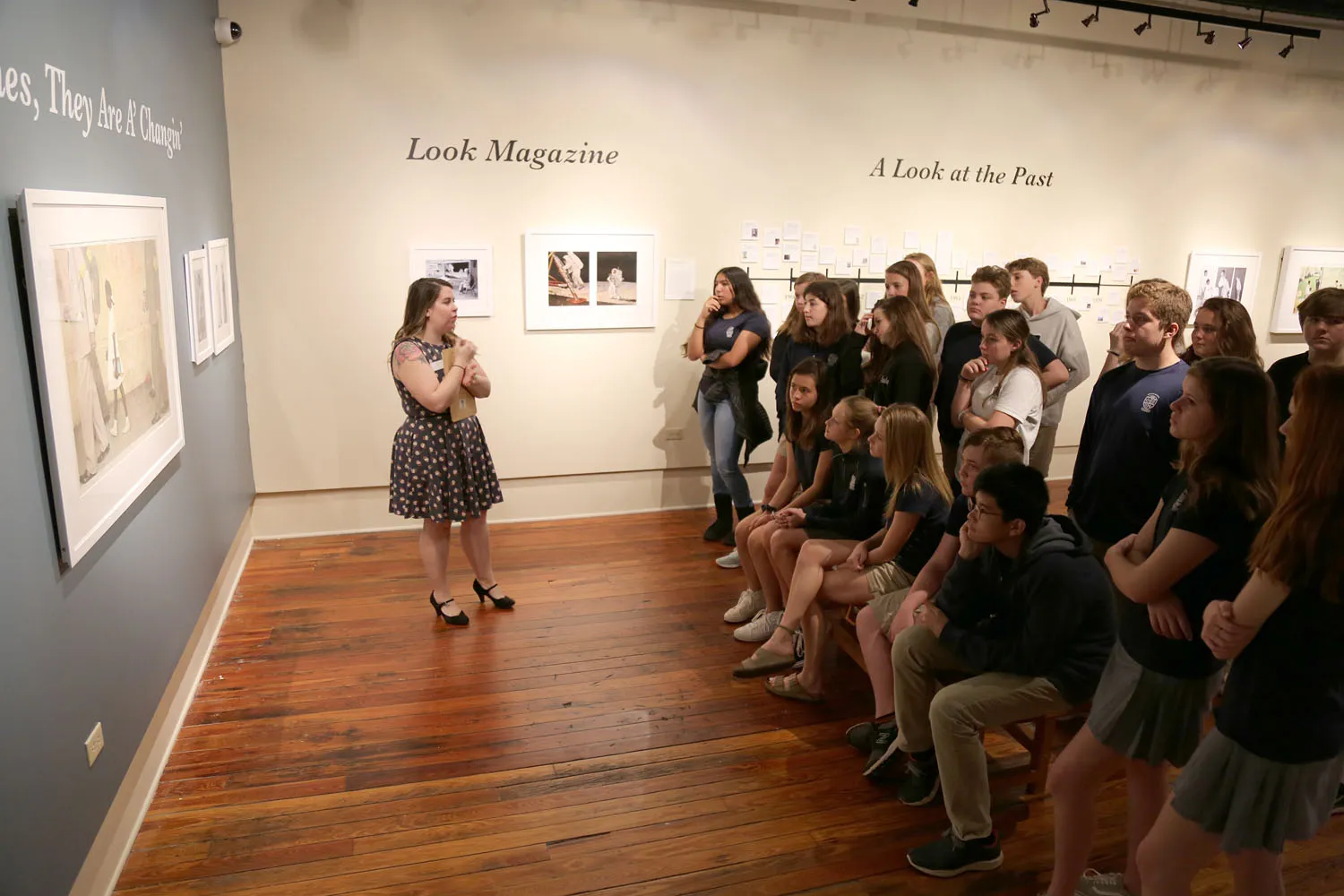 museum tour guide name