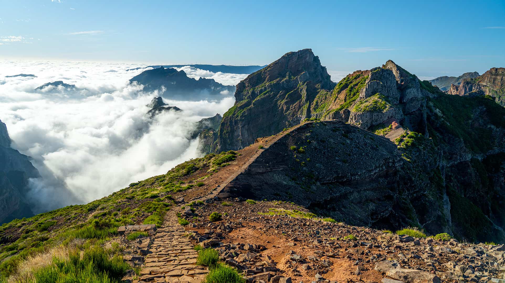 Pico Do Arieiro To Pico Ruivo Hike PR1 On Madeira Island TouristSecrets Pico Do Arieiro To Pico Ruivo Hike PR1 On Madeira Island TouristSecrets