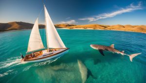Sailing Through the Sea of Cortez to Spot Whale Sharks