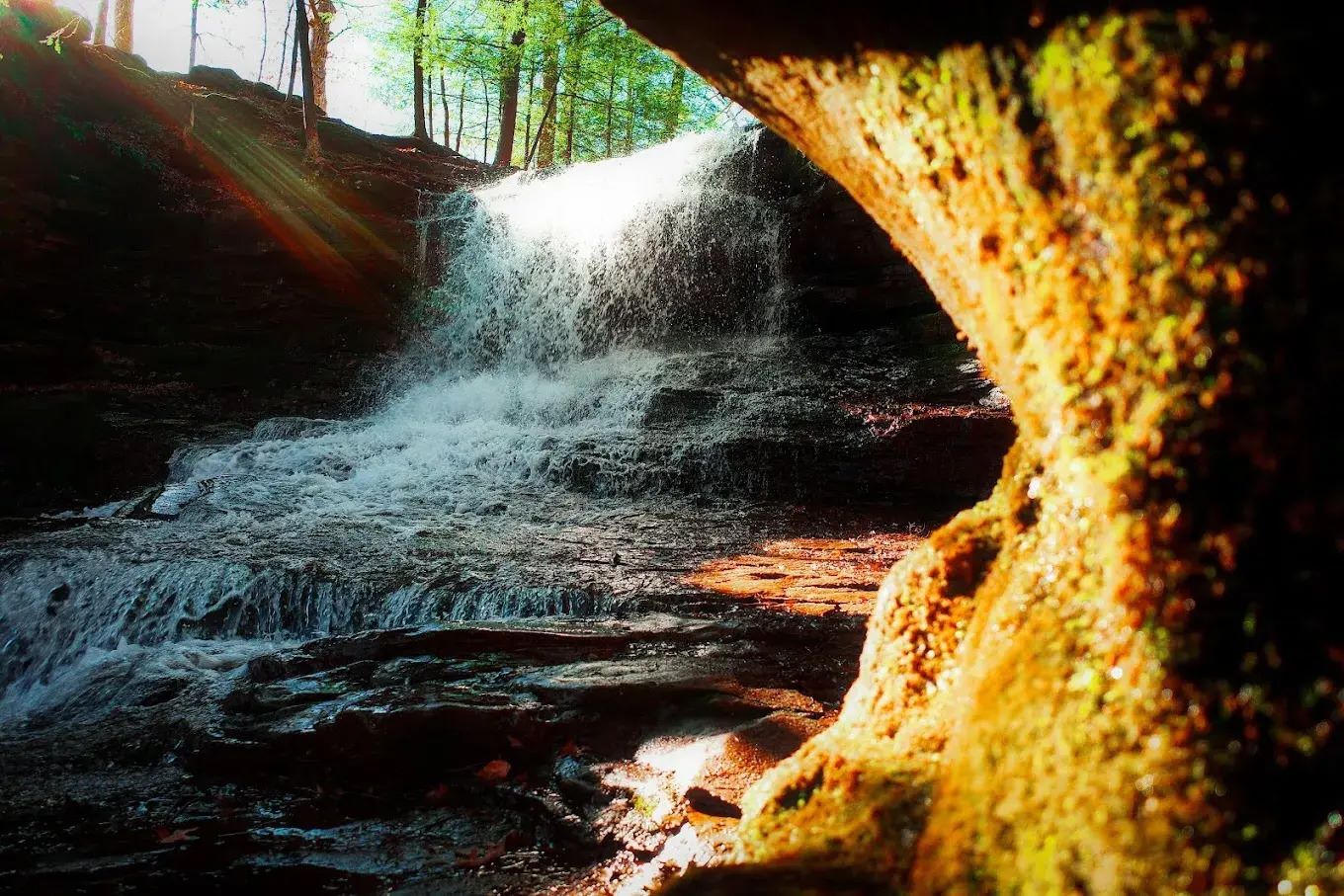 Mystery-Of-Whispering-Waterfall-Caves-In-Ohio mystery-of-whispering-waterfall-caves-in-ohio