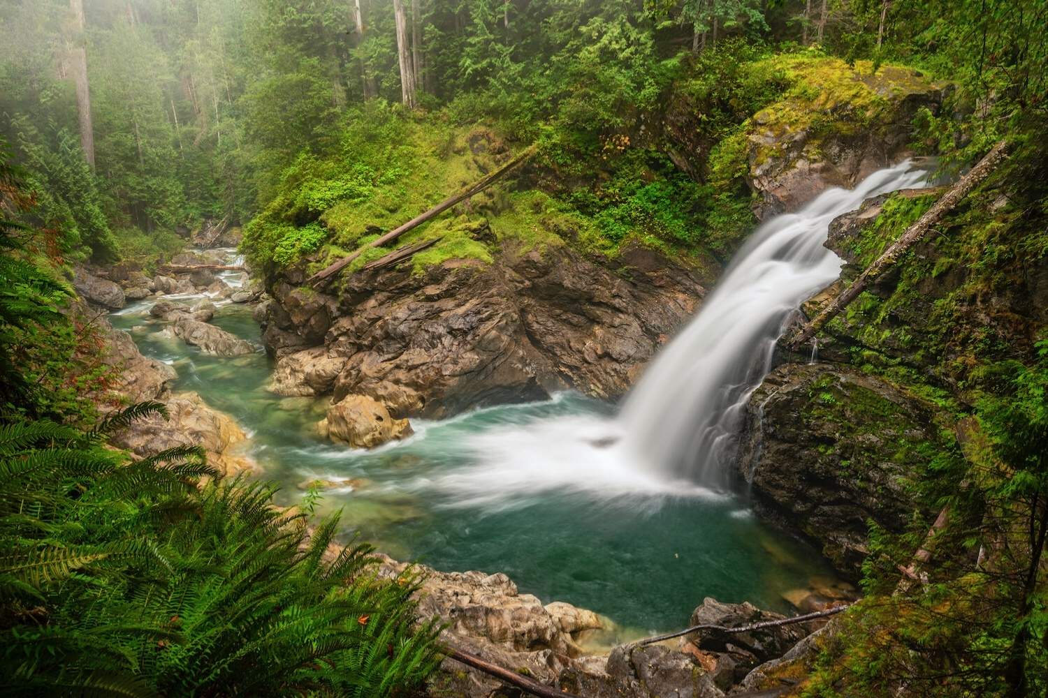 Hidden-Falls-Of-Washington8217s-North-Cascades hidden-falls-of-washingtons-north-cascades