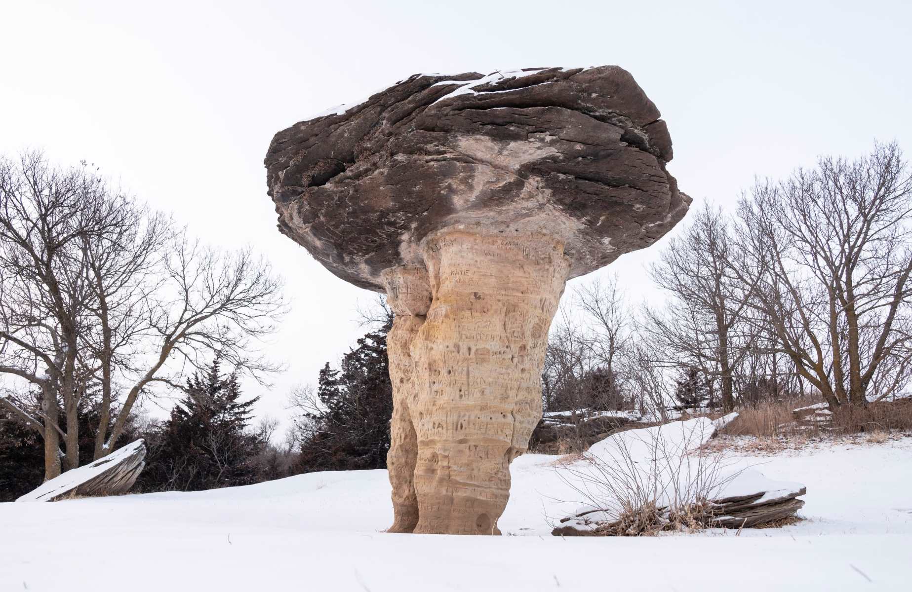 Mysteries-Behind-Kansas8217-Mushroom-Rock mysteries-behind-kansas-mushroom-rock