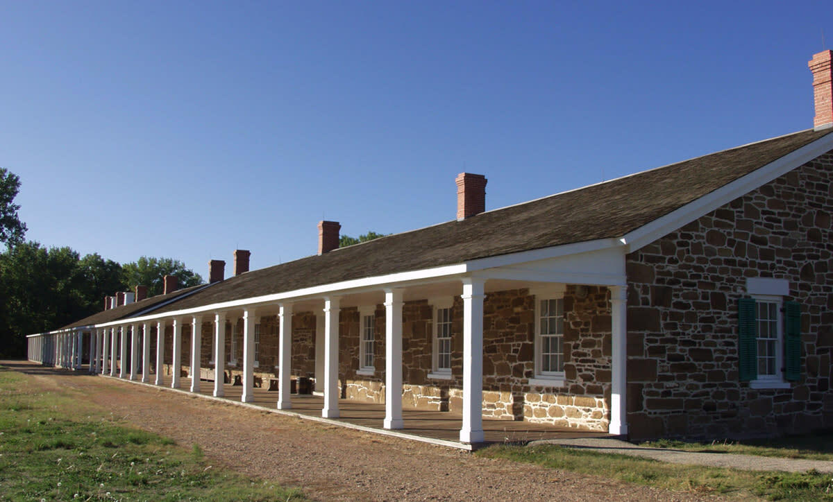 Secrets-Of-Kansas8217-Fort-Larned-Scout-Posts secrets-of-kansas-fort-larned-scout-posts