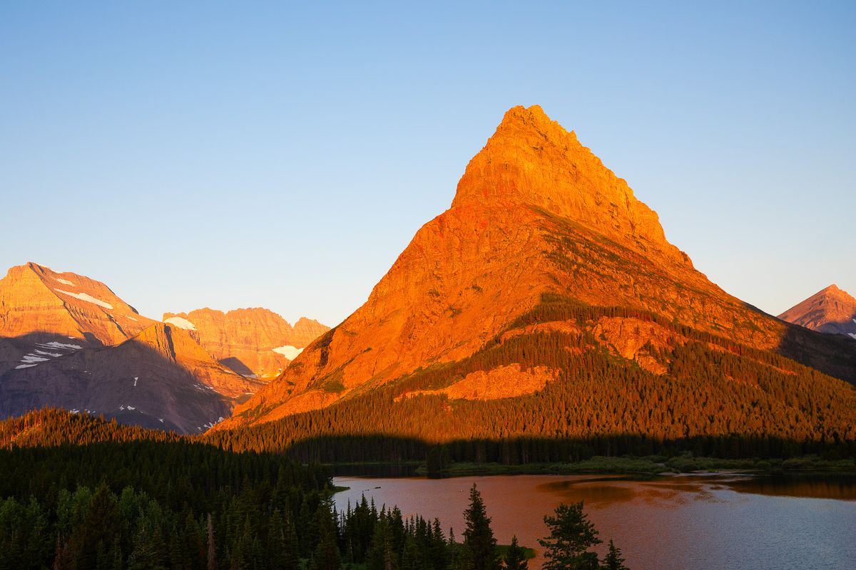 Gilded-Mountain-Sunrise-At-Glacier-National-Park gilded-mountain-sunrise-at-glacier-national-park