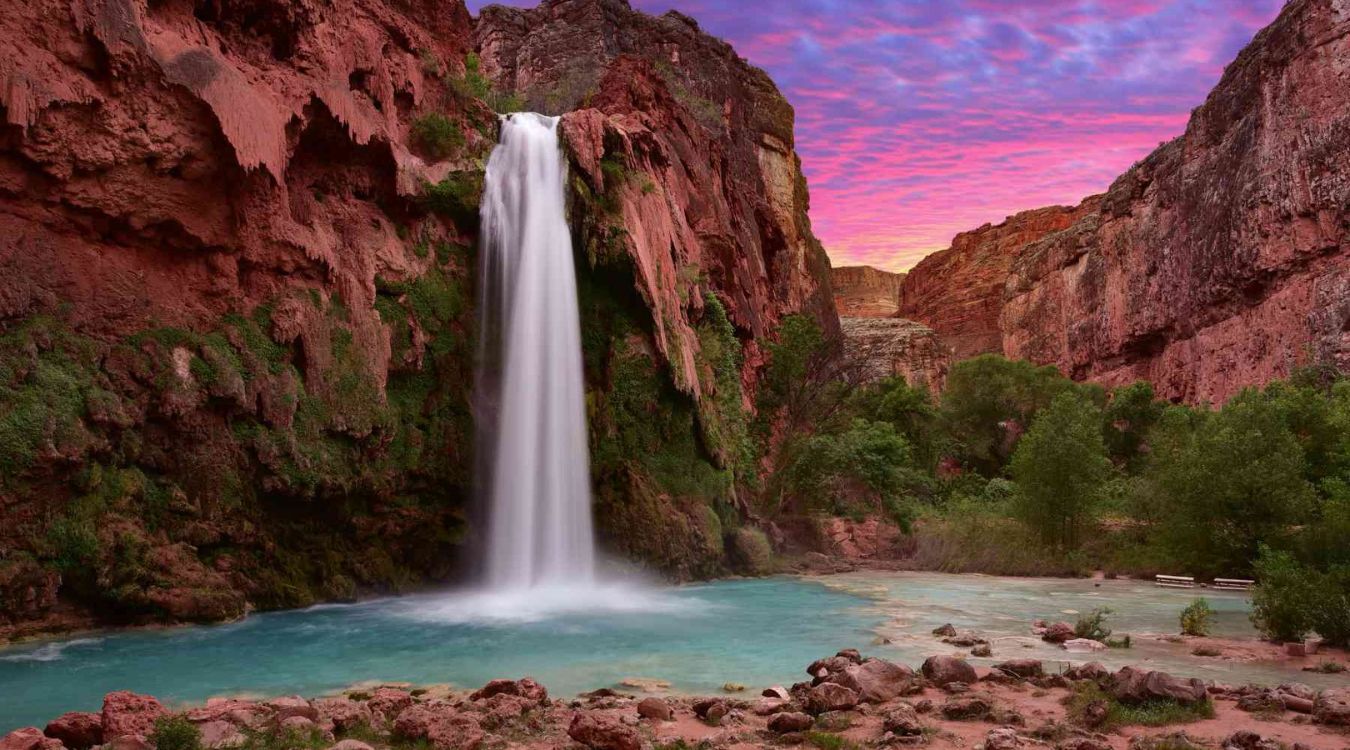 Hidden-Turquoise-Waterfalls-Of-Arizona8217s-Havasu-Canyon hidden-turquoise-waterfalls-of-arizonas-havasu-canyon