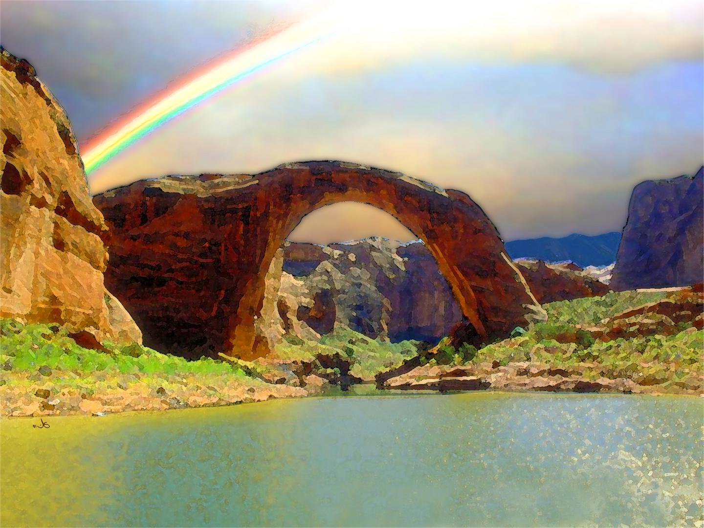 Secrets-Of-Utah8217s-Rainbow-Bridge-At-Night secrets-of-utahs-rainbow-bridge-at-night
