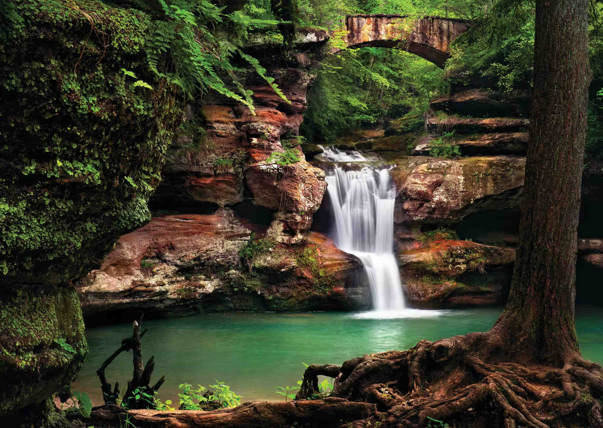 hidden-wonders-of-hocking-hills-old-mans-cave-upper-falls