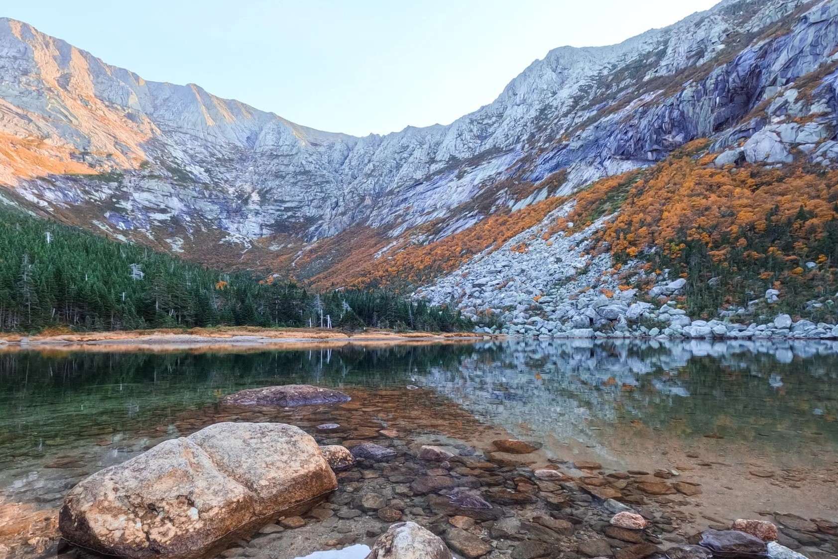 maines-baxter-state-park-chimney-pond-cirque-revealed