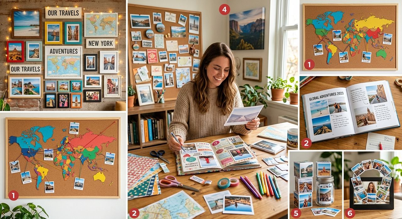 Fun Things to Do With Your Travel Photos When You Get Back Home