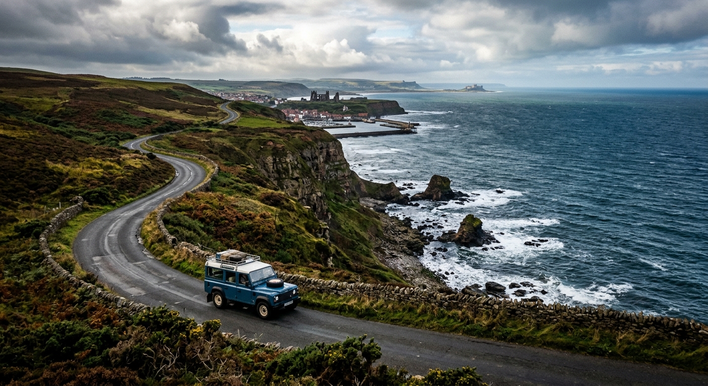 Hidden Stops on a UK Road Trip from York to Whitby and Northumberland