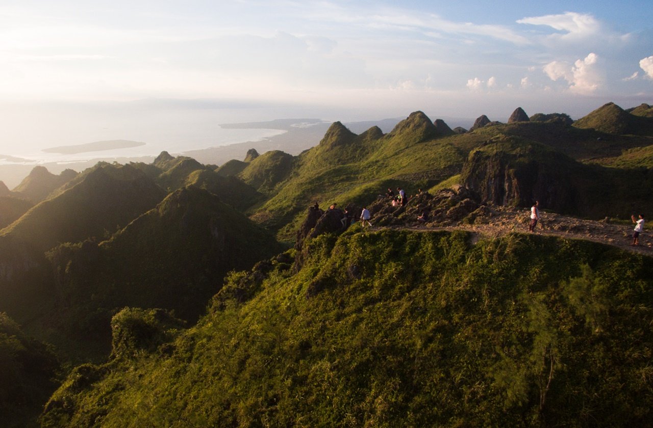 View of Osmena peak overlooking cebu