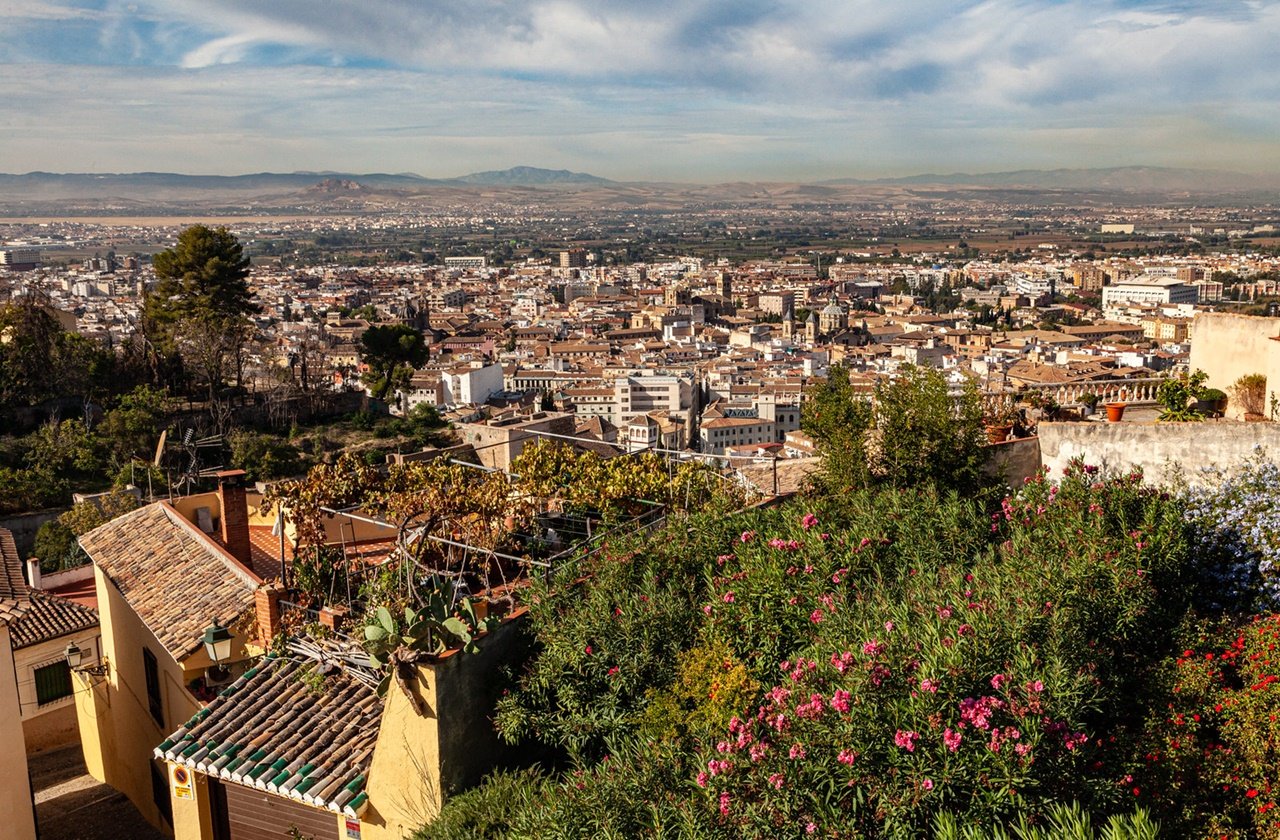 View of Granada from the Mirador San Cristobal
