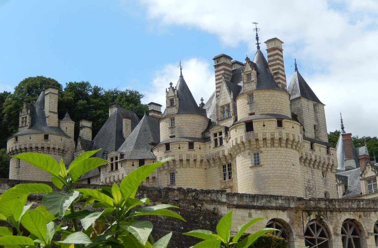 Château d'Usse, one of the Sleeping Beauty castles in France