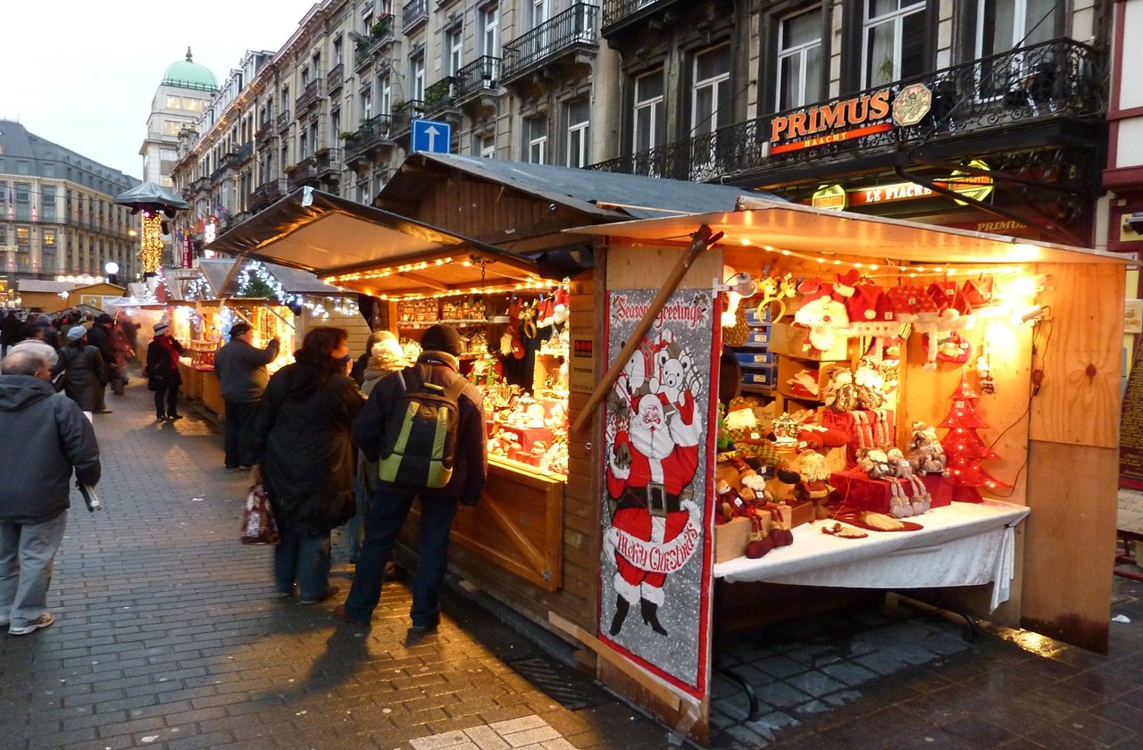 Christmas fair in Brussels
