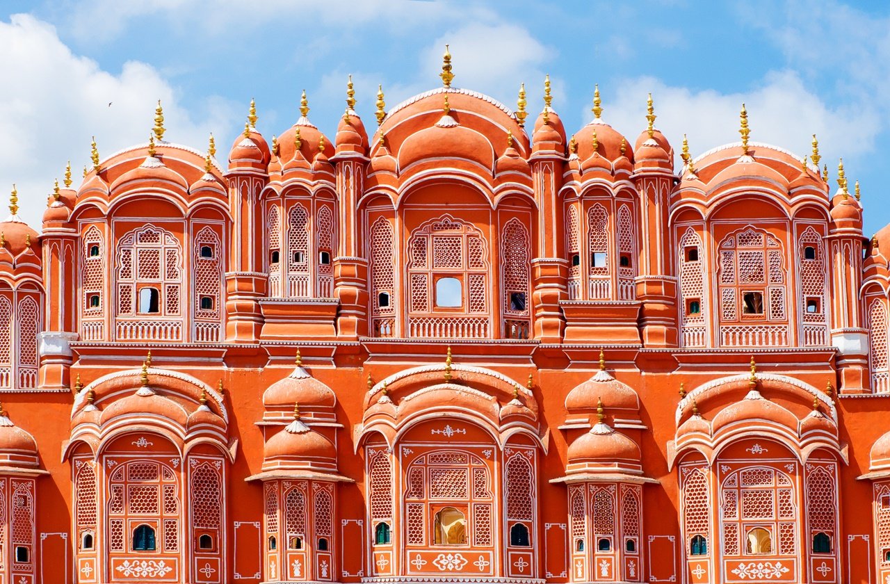 Hawa Mahal, one of the iconic sights in Jaipur