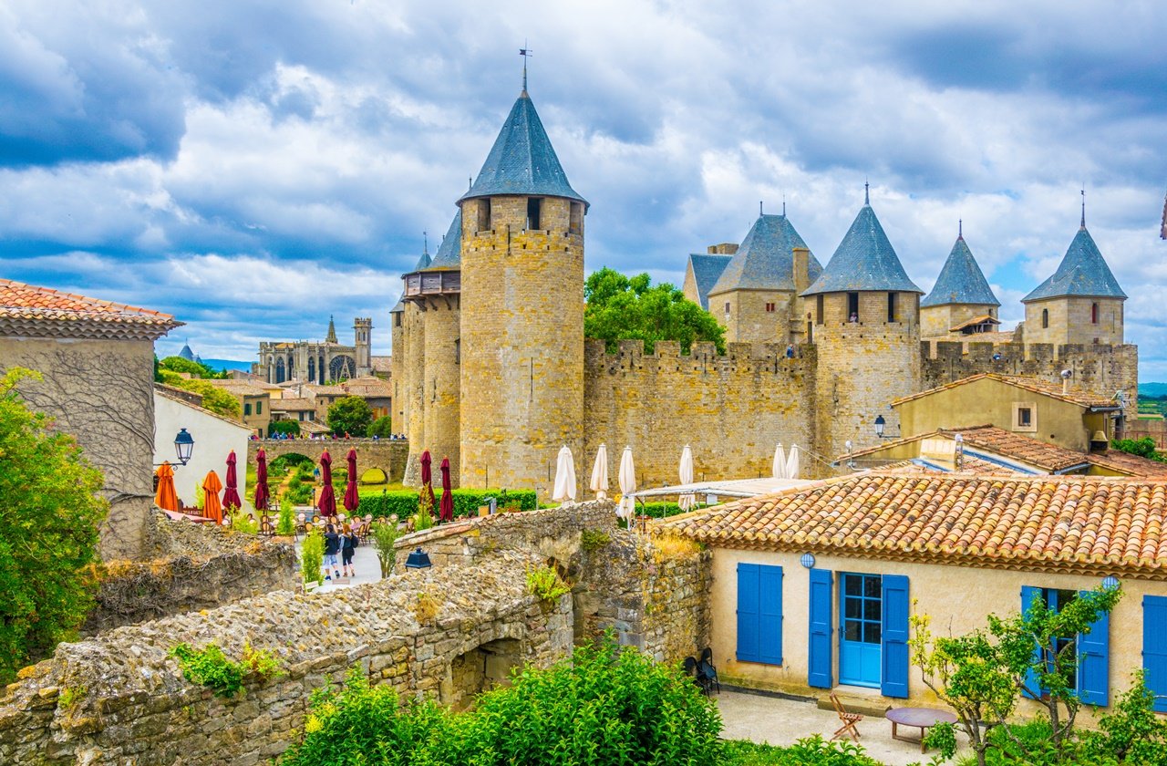 Château Comtal in Carcassonne