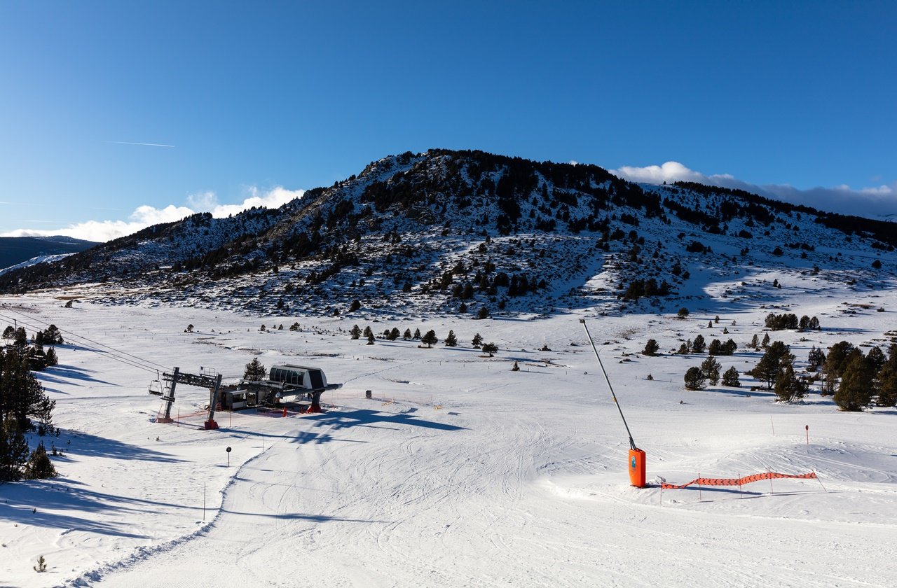 Ski infrastructures in Font Romeu