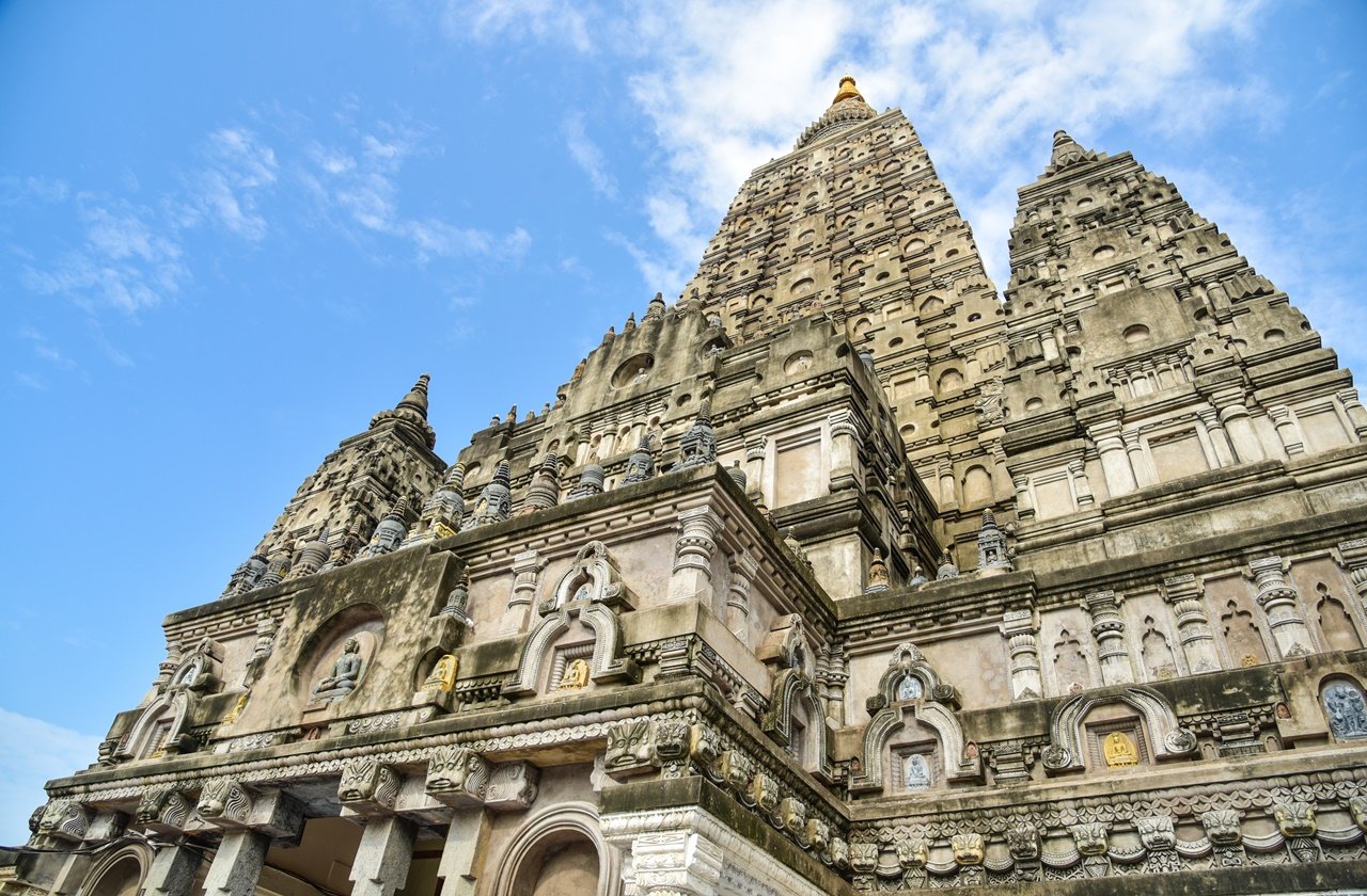 Mahabodhi Temple Complex in Bodh Gaya